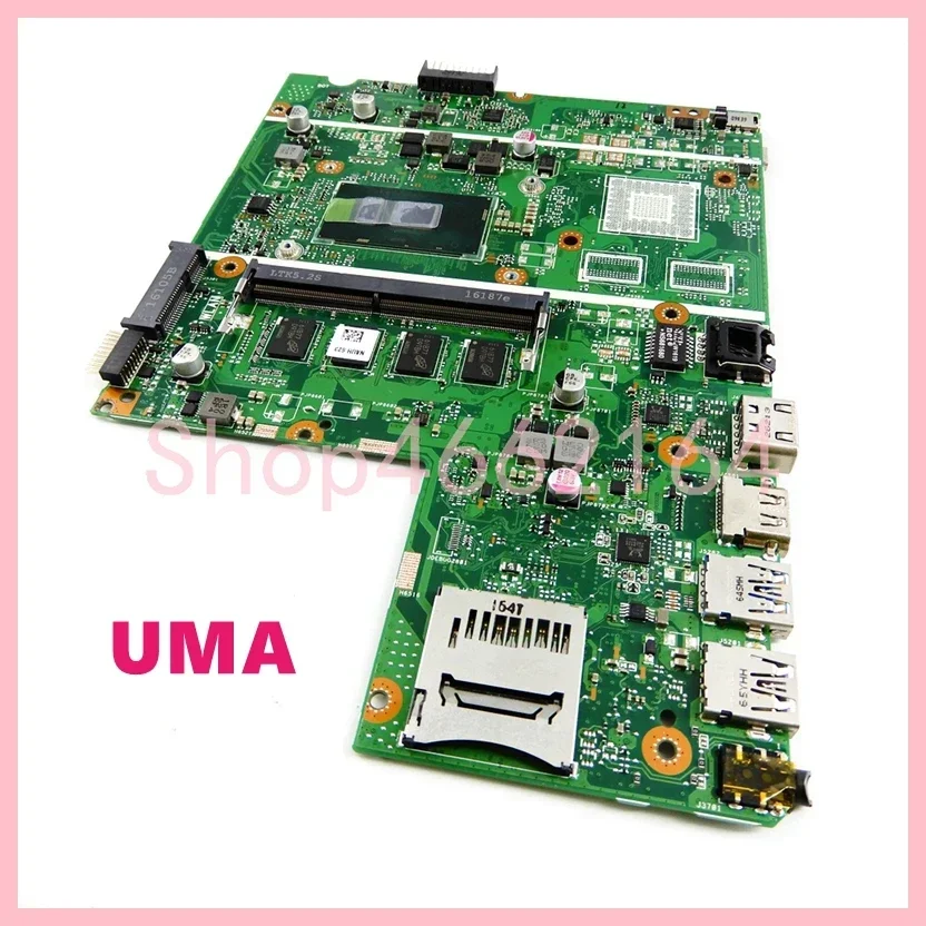 X541UV i3/i5-6th Gen 0G/4G/8G-RAM UMA/GTX920M-V2G Mainboard For ASUS X541UV X541UVK X541UA X541U F541U F541UV Laptop Motherboard