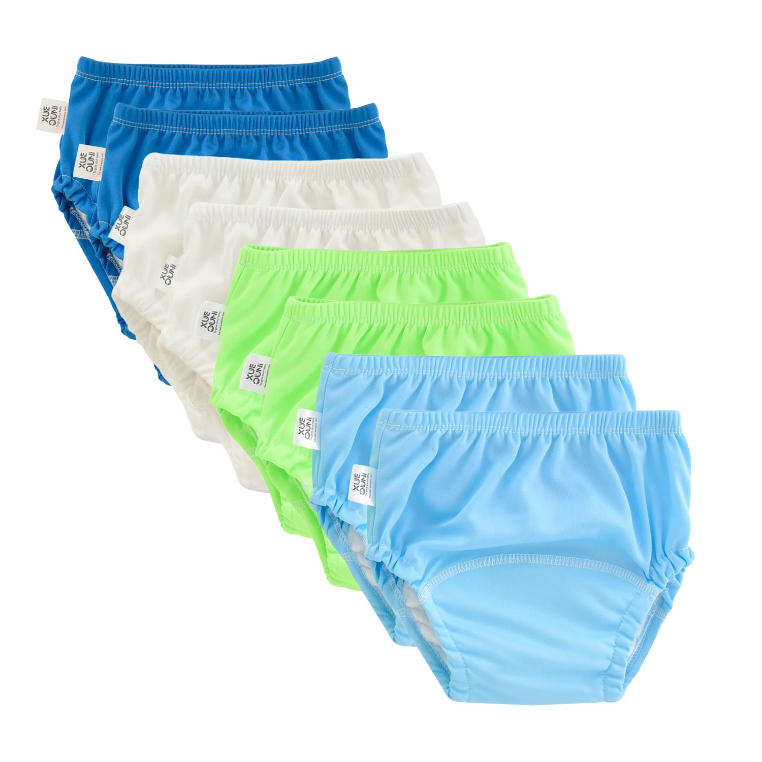 

8-pack baby training pants - soft and breathable, suitable for both boys and girls