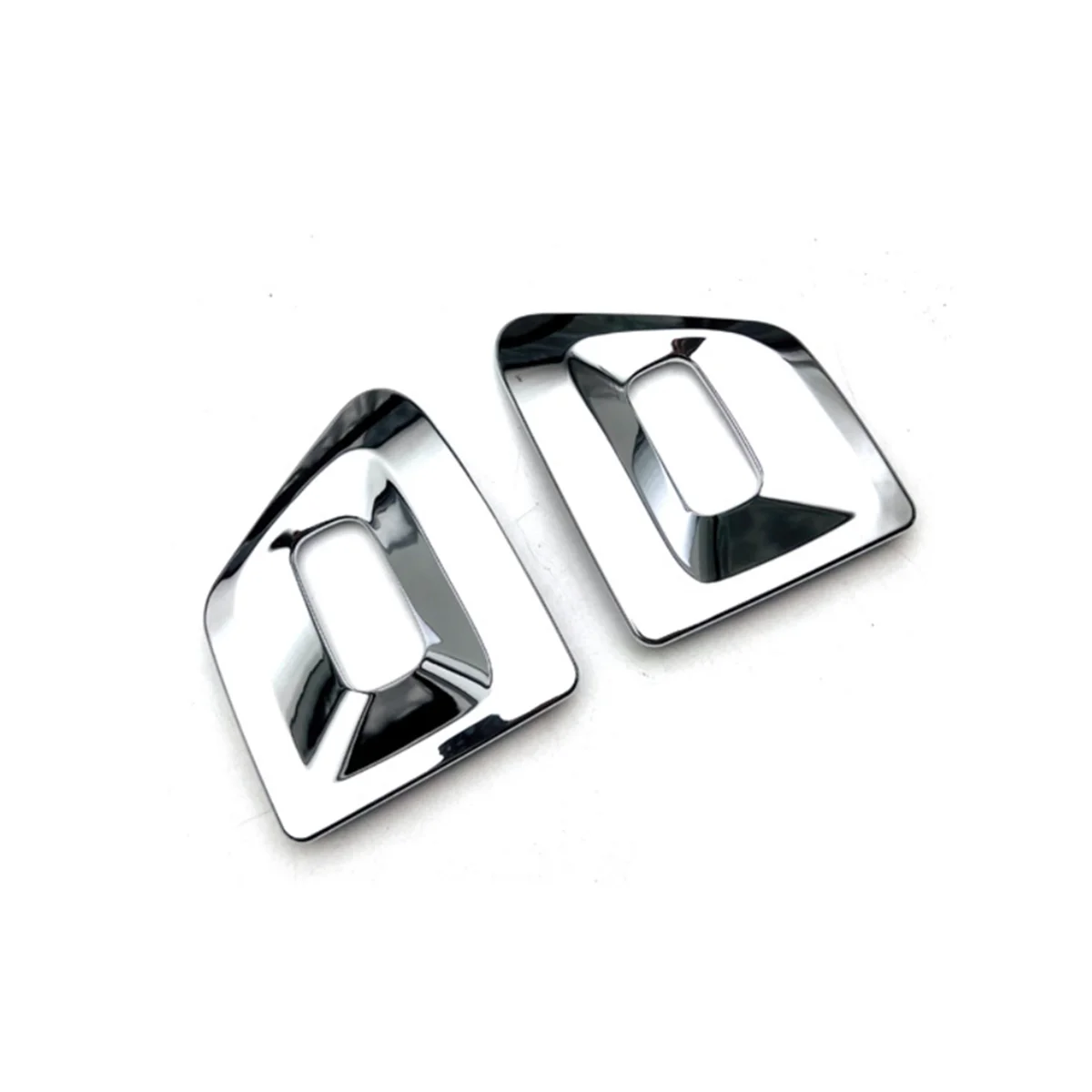 Car Front Fog Light Cover Trim Decoration Accessories for Nissan Pathfinder R53 2022 2023 - Silver