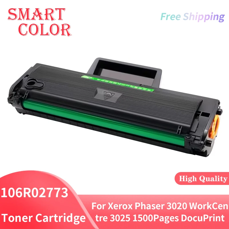 

1 шт. 106R02773 картридж с тонером, совместимый для Xerox Phaser 3020 WorkCentre 3025 1500 страниц с чипом Xerox DocuPrint 3020 3025