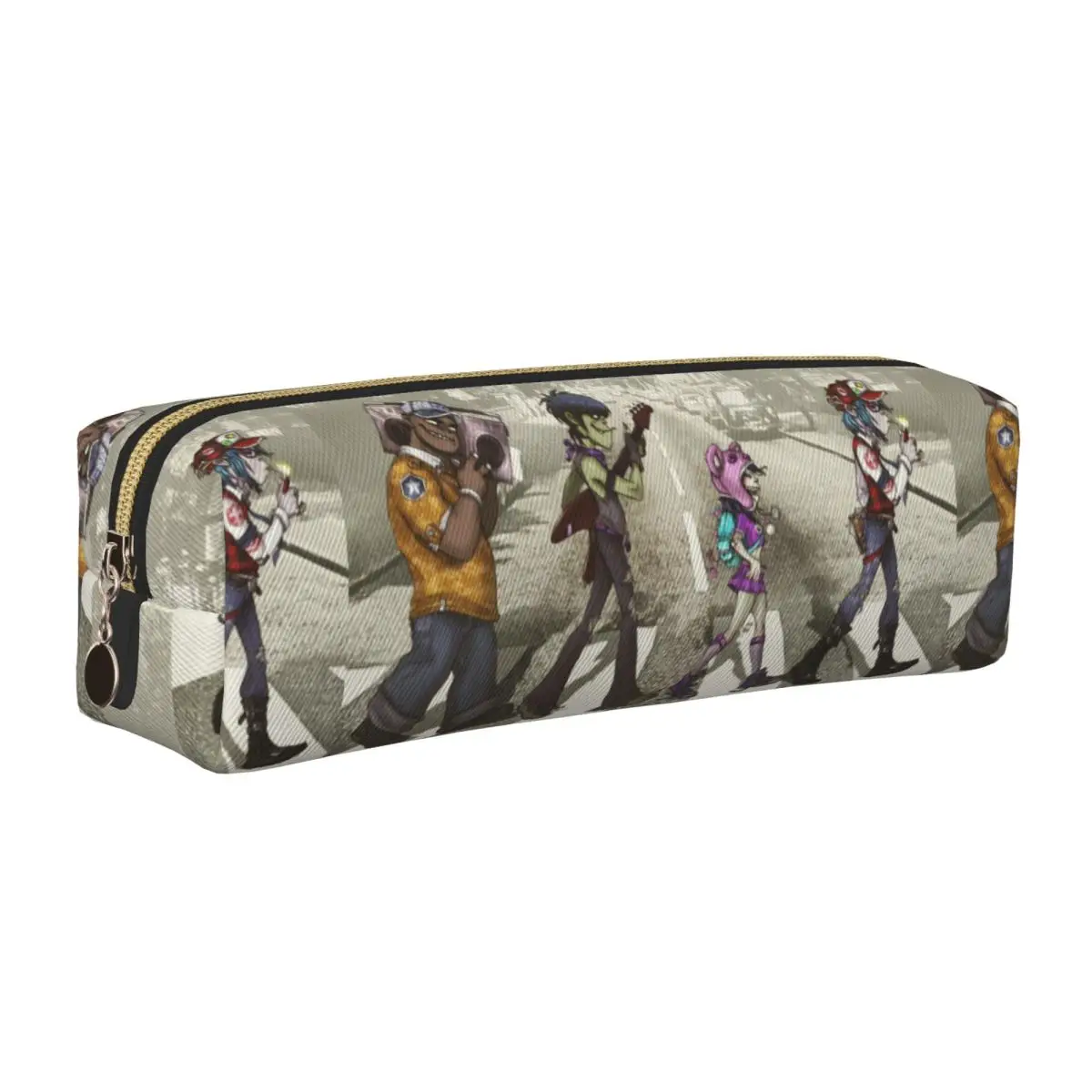 

Cool Music Band Gorillaz Hip Hop Pencil Cases Pen Bag for Student Big Capacity School Supplies Gifts Pencilcases