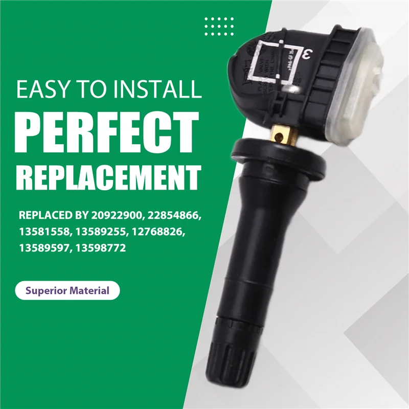 4Pcs 13540601 13598772 315Mhz TPMS Tire Pressure Sensor For Cadillac ATS CTS Equinox Silverado GMC Sierra