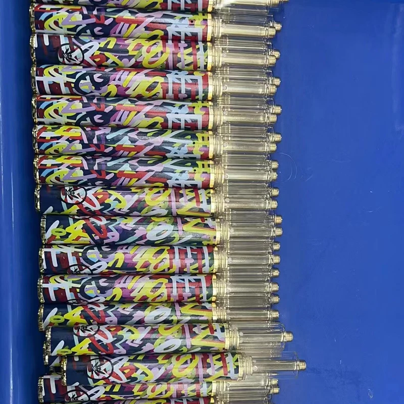 Großhandel kostenlose Steuer 50 teile/los Kalifornien Honig Einweg Vape Pen 1ml leeren Wagen Keramik spule 550mah wiederauf ladbar mit Verpackung