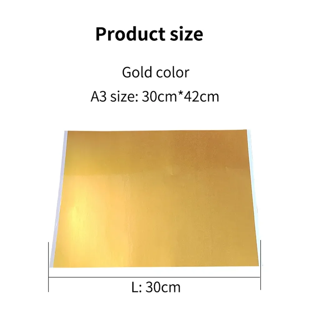 A3 Size 100 pieces UV DTF A Film 30cm x 100m AB Film Crystal Label Sticker Universal Printing UV DTF Film Roll