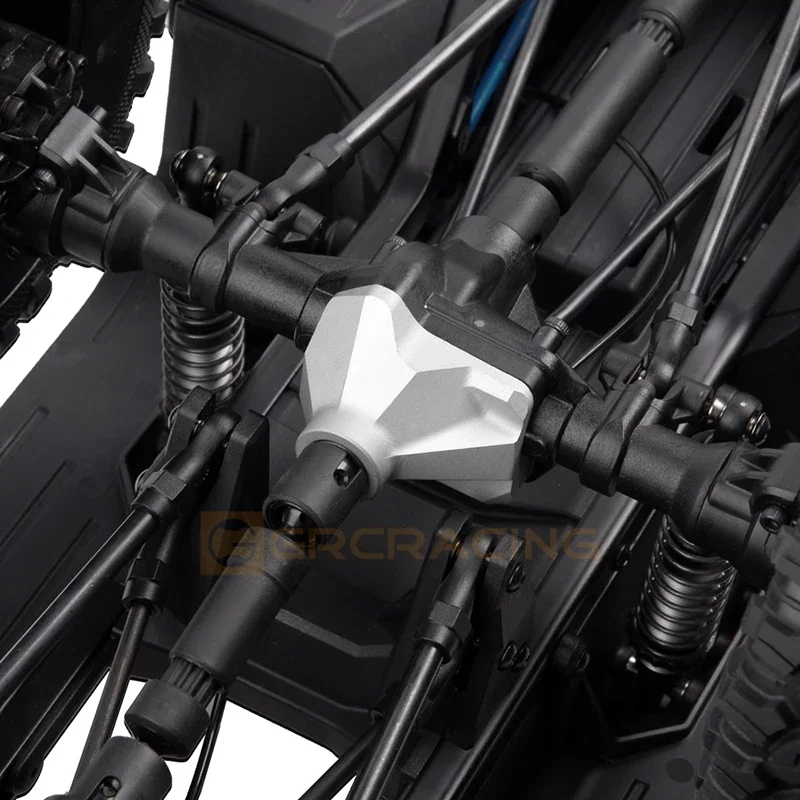 1pcs CNC ผ่านเพลาสําหรับ 1/10 RC Crawler รถ TraxxasTRX6 G63 G500 ชิ้นส่วน DIY