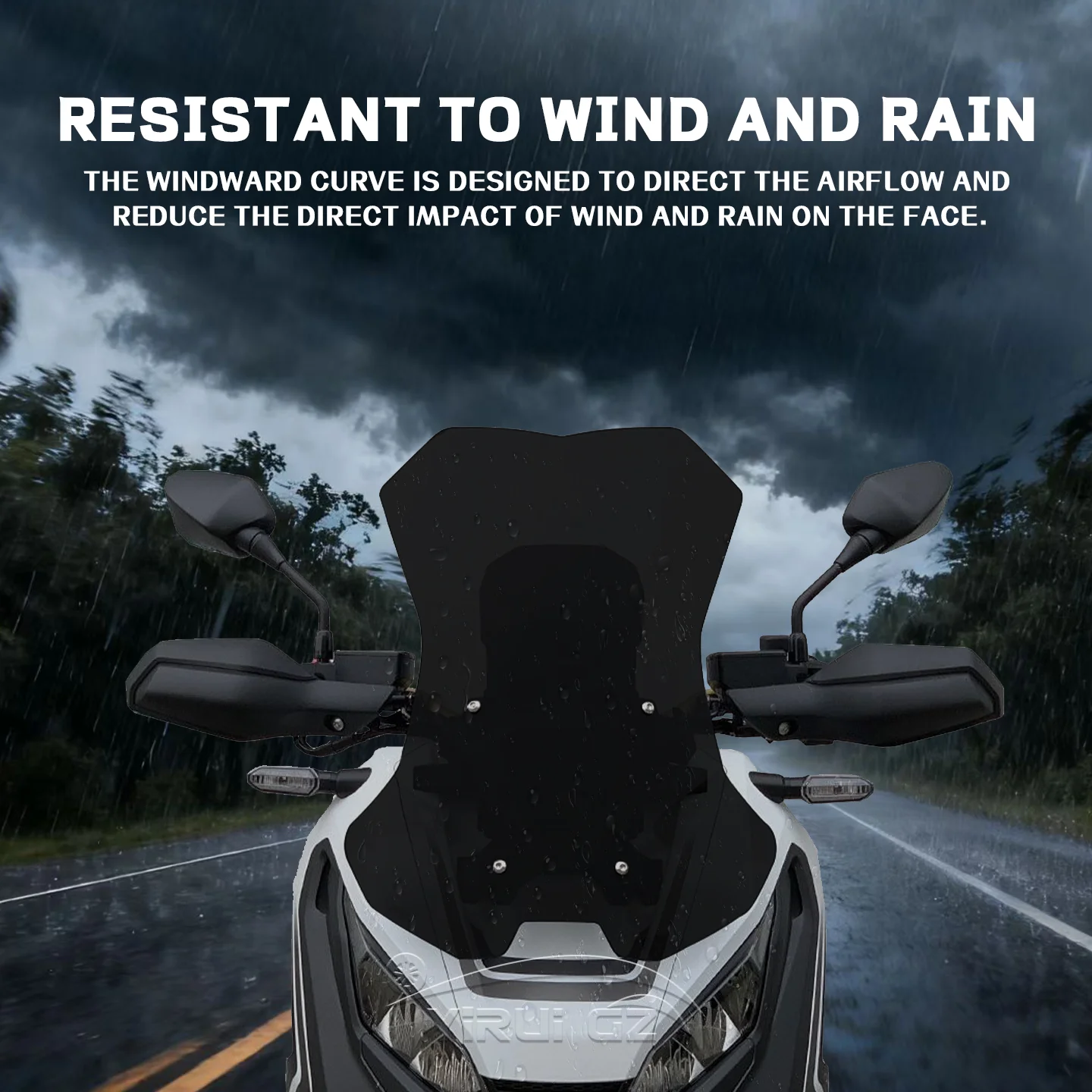 Wind Deflector Screen Fairing FOR HONDA X-ADV750 2017-2019 2020  Windshield X-ADV750 X ADV750 2020 Motorcycle Expanded Windscree