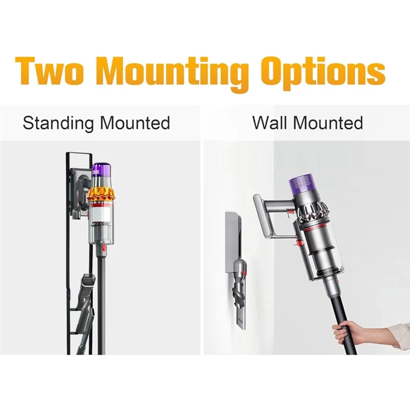 A83G-Wall マウントドッキングステーション Dyson V10 コードレススティック掃除機アタッチメント充電ベースラック用