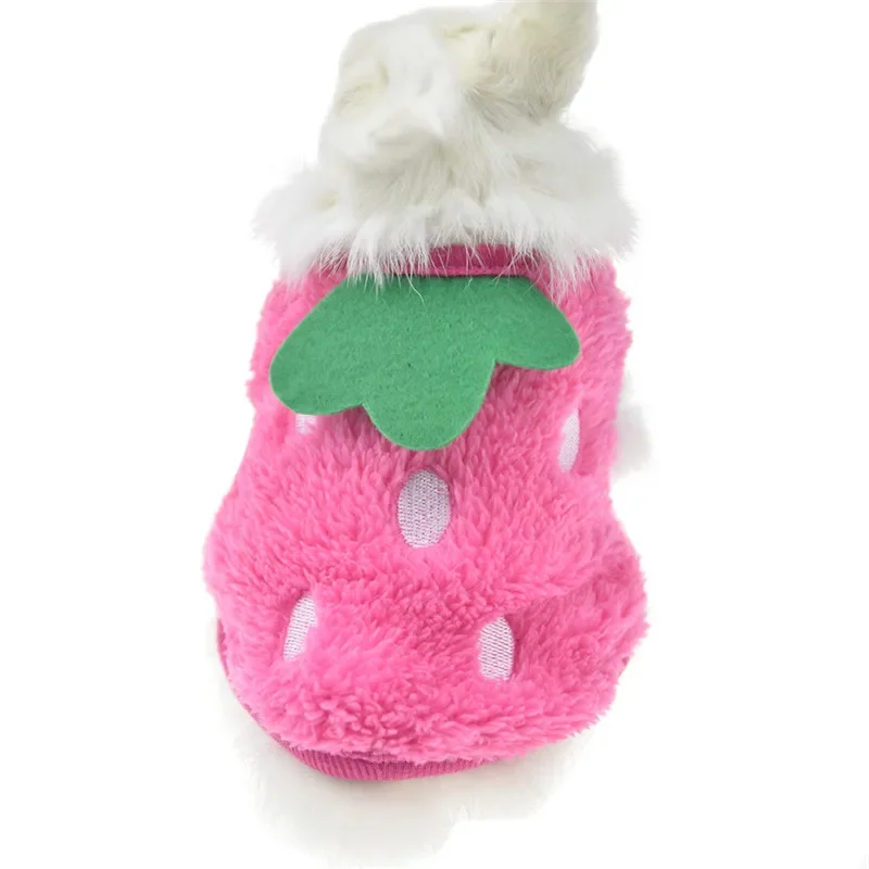 Winter Fleece Bunny Rabbit Guinea Pig Clothes For Mini Milk Dog Cat Teacup Small Animal Chinchilla Ferret Costume Vest Hoodie