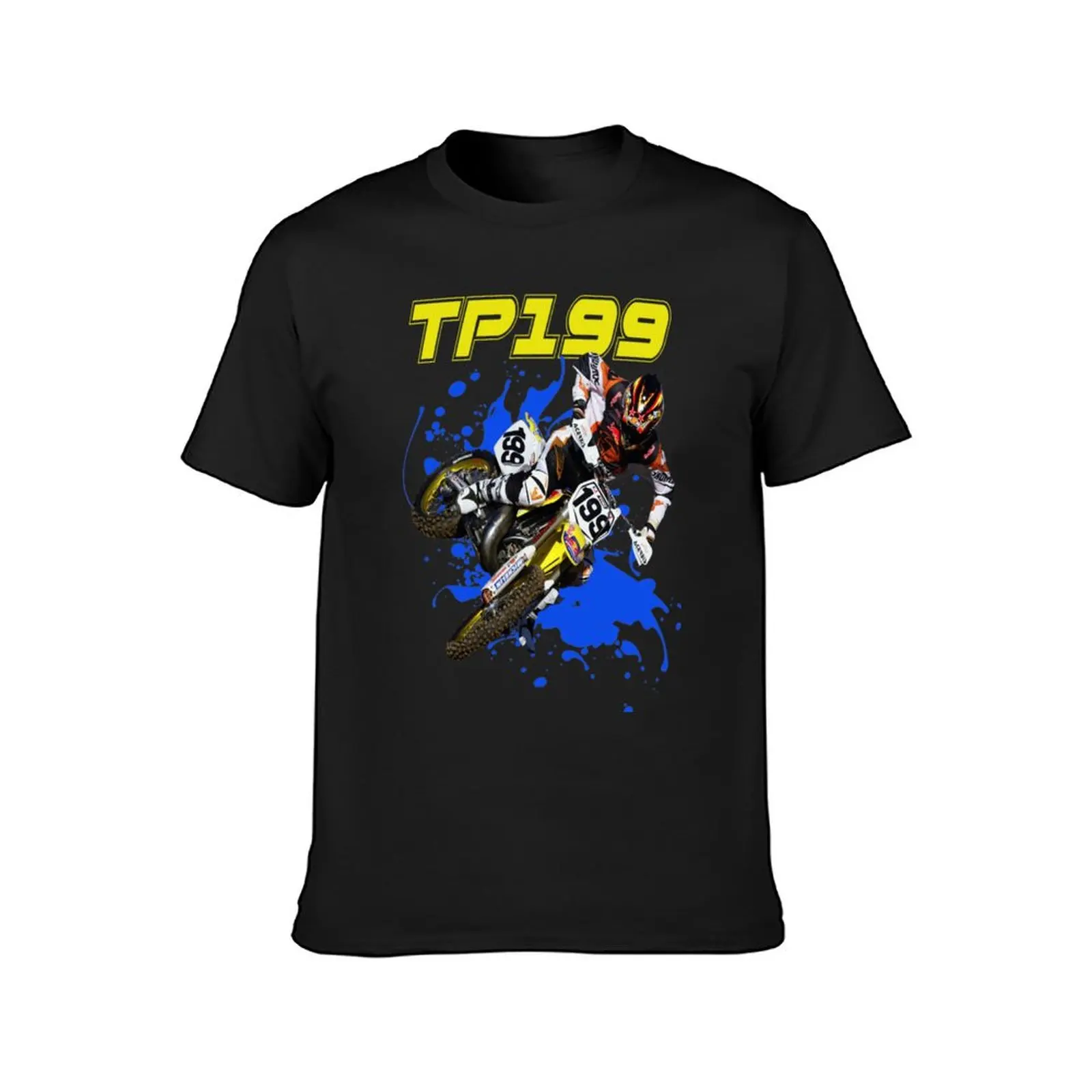 Travis Pastrana 199 Motocross and Supercross Champion 199 Dirt Bike Gift Design Essential . T-Shirt boys whites men clothes