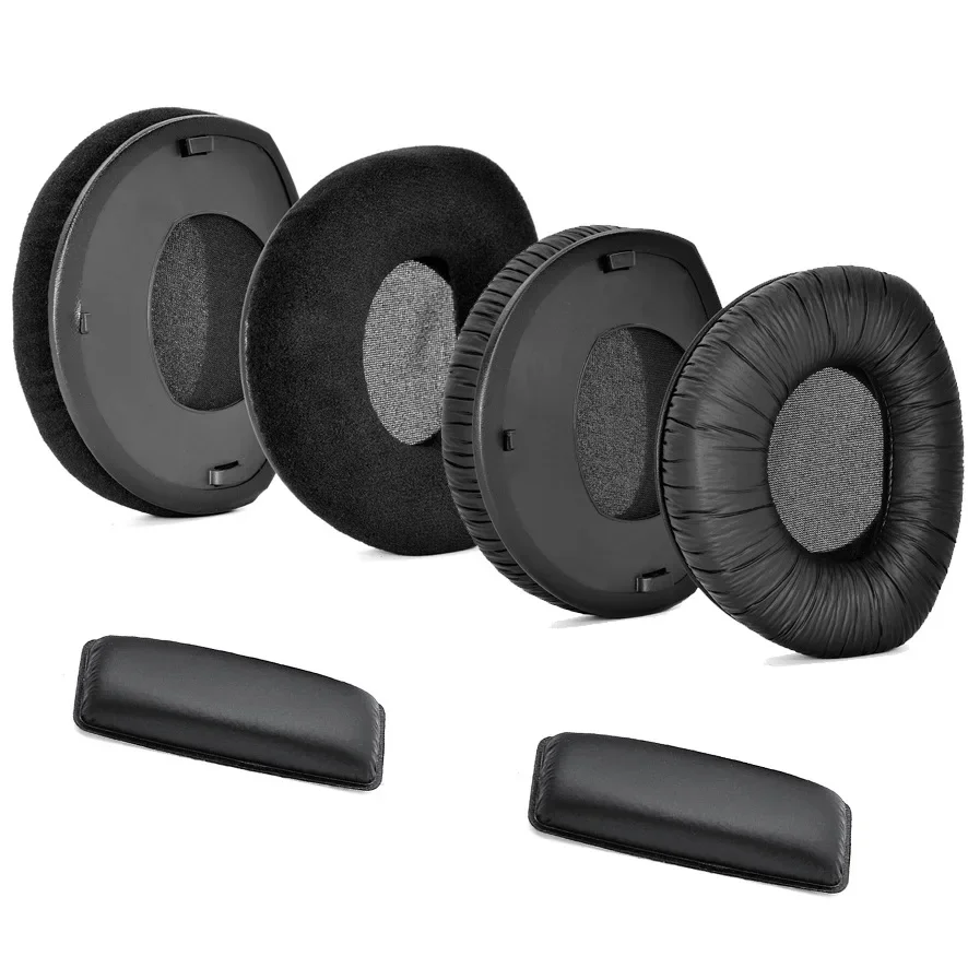 Untuk Sennheiser RS110 RS160 RS170 RS180 HDR160 HDR170 HDR180 Headset Penutup Ultra-lembut Bantalan Telinga Pengganti Bantalan Telinga