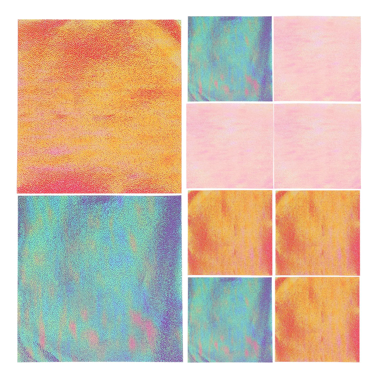 

12 Sheets Origami Paper Glitter Colors Fold Art Crafts Projects Vivid Premium Paper for Kids Teachers School Projects