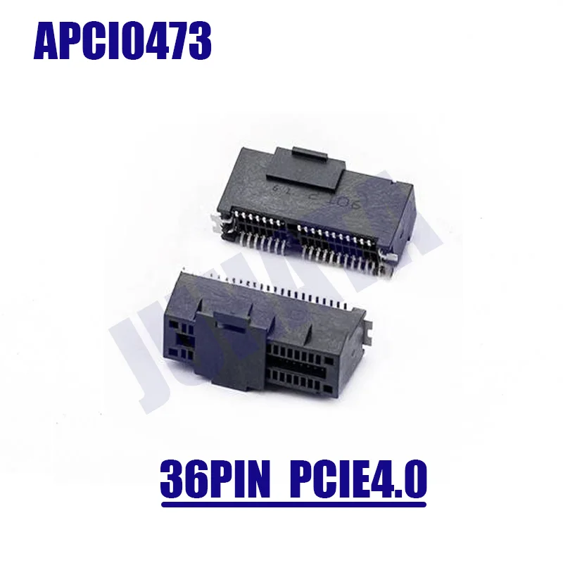 

36PIN PCIE 4.0 Graphics Card Interface LOTES APCI0473 Connector PCIE 4.0 Graphics Card Interface 36PIN SMT Type Black