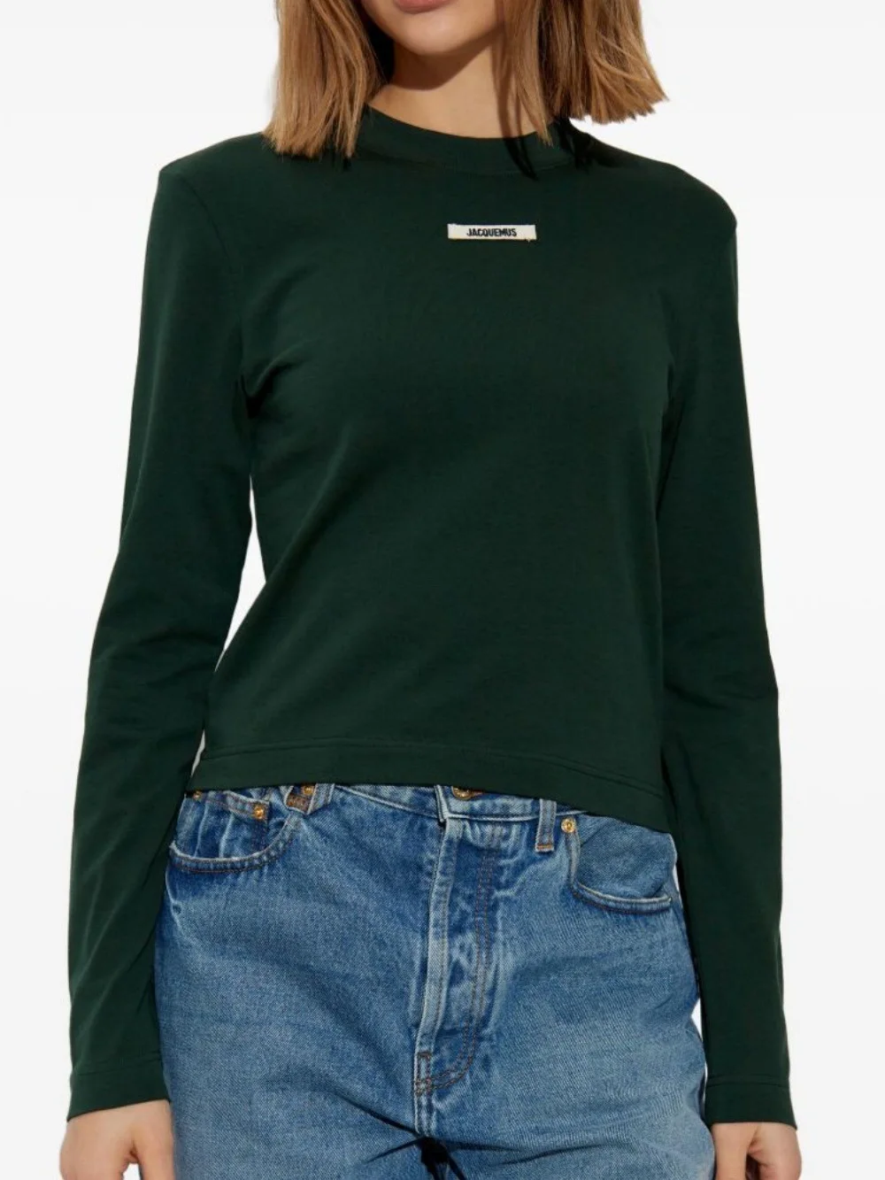 

Спортивная облегающая футболка из смеси хлопка и полиэстера Long Sve, круглый базовый слой, американская футболка для женщин и мужчин