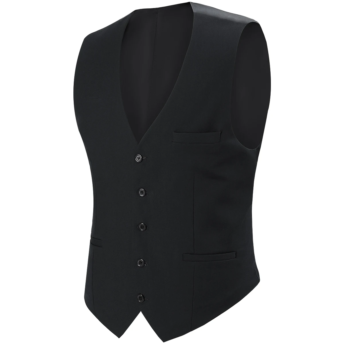 Gilet pour hommes, mariage, cérémonie d'église de pâques, gilet noir, Banquet, bureau, affaires, dîn