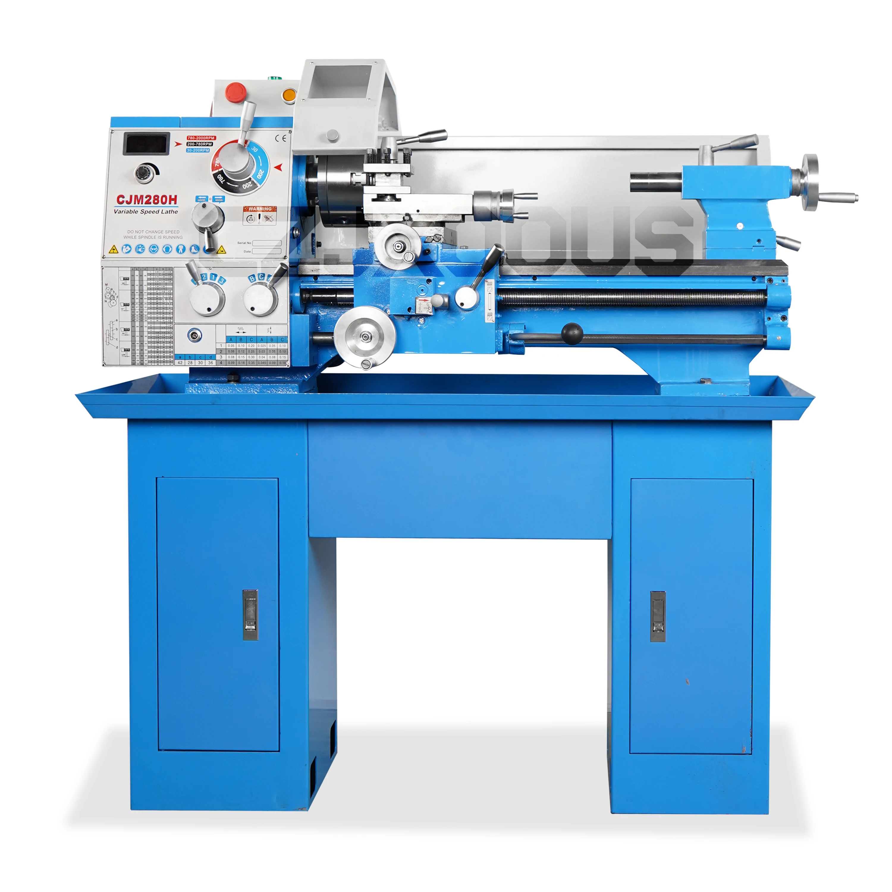 

CJM280H Настольный токарный станок Общий автомобиль Обычный небольшой токарный станок Промышленный бытовой станок