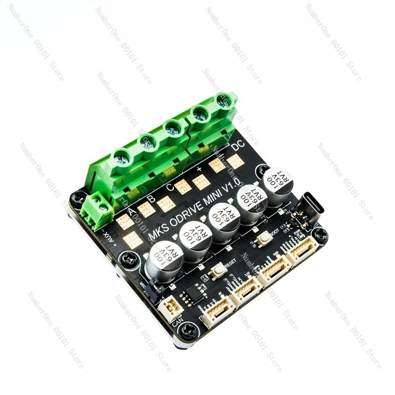 

Высокоточный одноканальный модуль Odrive на базе Odrive3.6 со встроенным энкодером AS5047P