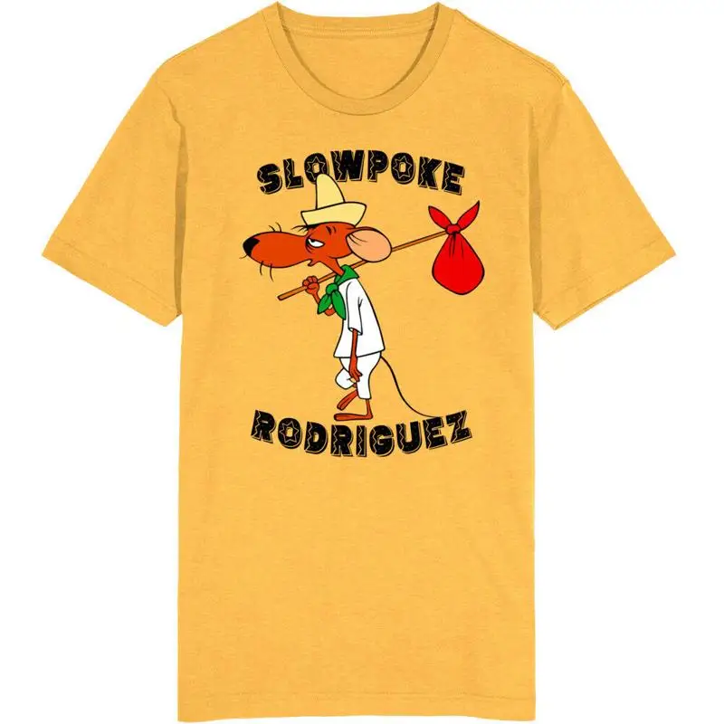 Slowpoke Rodriguez Speedy Gonzales Mexica Mouse Engraçado Camiseta de desenho animado