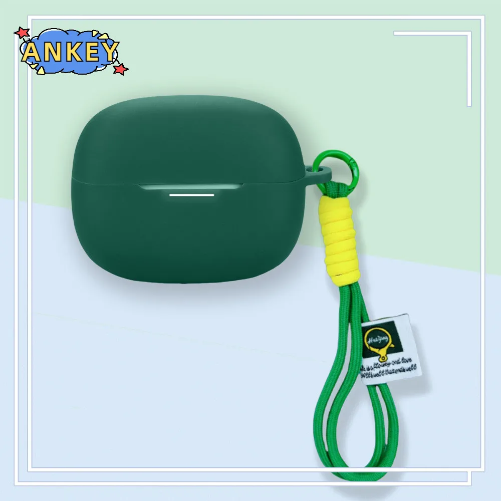 Case for OPPO Enco Air4i Buds3 Pro Nylon Lanyard Protective Soft Cover Shells Anti Dust Sleeve Hand Rope Strap Accessories