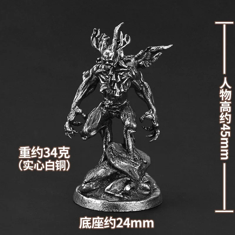 Baumgeistwächter Soldat Actionfiguren Metallmodelle Dekor Kampf gepanzerter Krieger böse Figuren Miniaturen Vintage Ornament