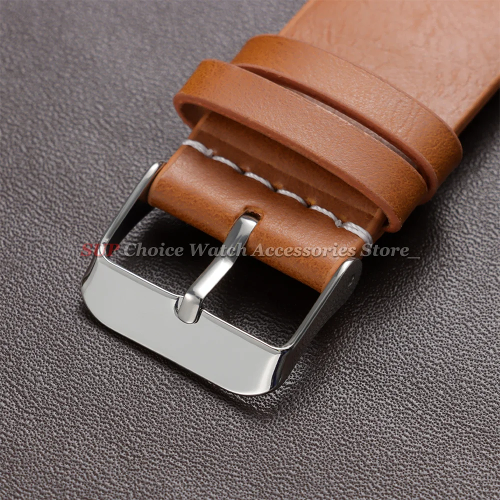 18mm 20mm 22mm Vintage Oil Wax - đánh giá và giá Suede Strap Watch