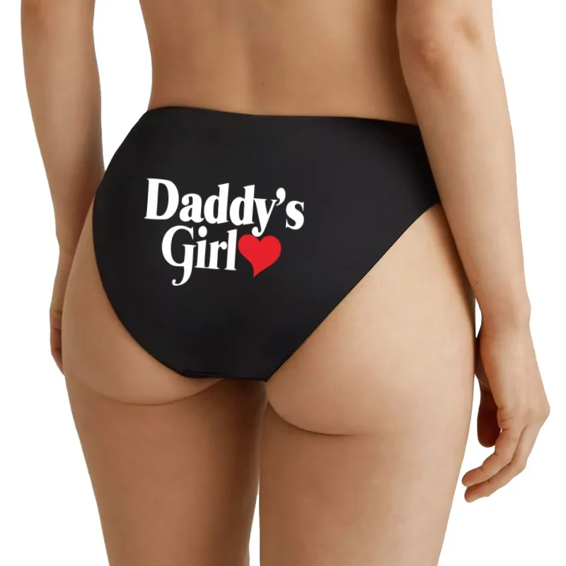 ملابس داخلية قطنية مثيرة للفتيات من Daddy's Girl للنساء ملابس داخلية ساخنة على شكل قلب سراويل داخلية مريحة للفتيات ملابس تحتية ناعمة قابلة للتنفس #3