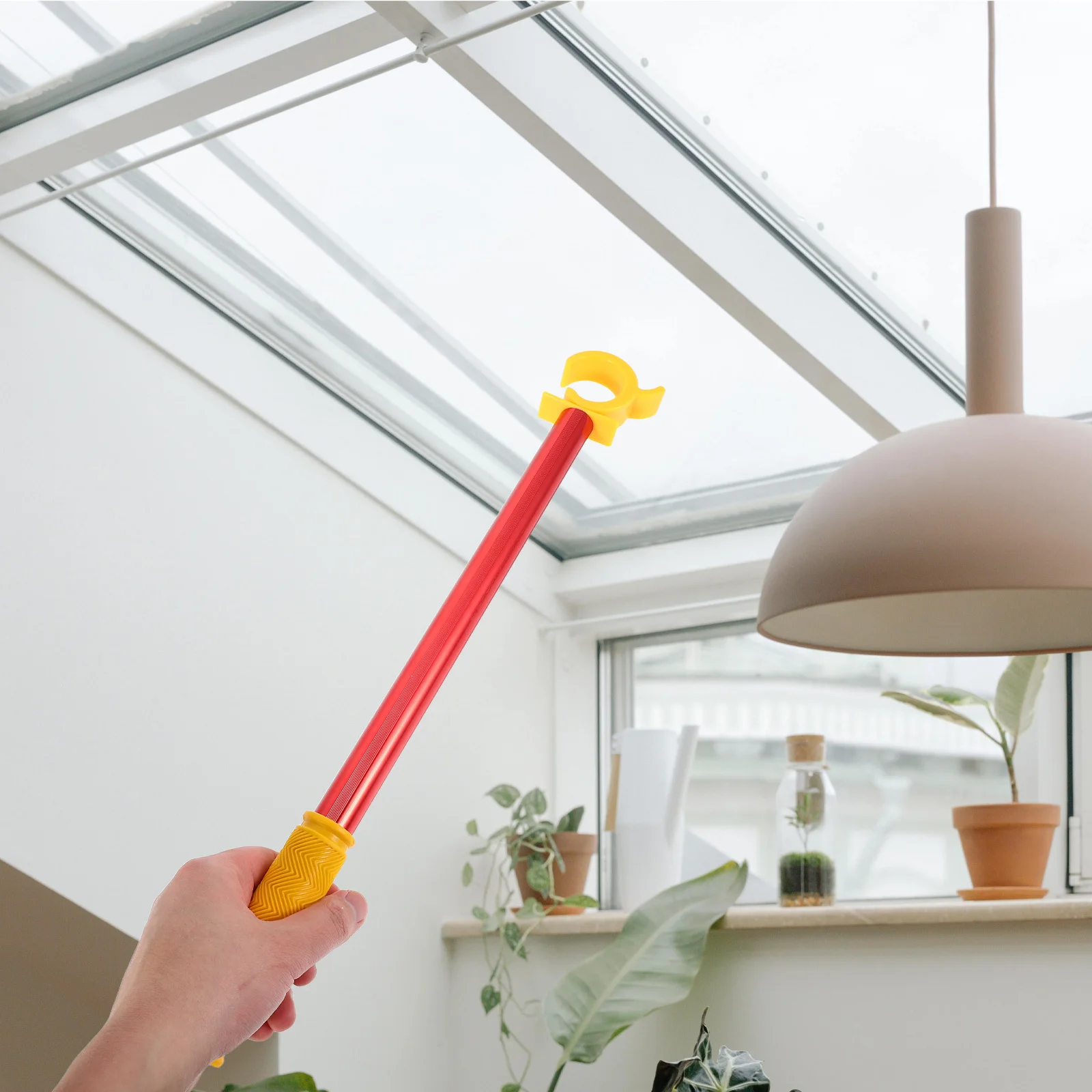 الستائر قضيب مفتوح للنوافذ العالية أداة فتح ممتدة المظلة نافذة القطب مساعد أعمى قضيب ملحقات النافذة الأجهزة