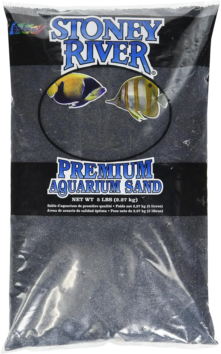 Premium Marine Sand for Aquarium, 5-Pound Bag - Ideal for Fish Tanks and Aquatic Environments