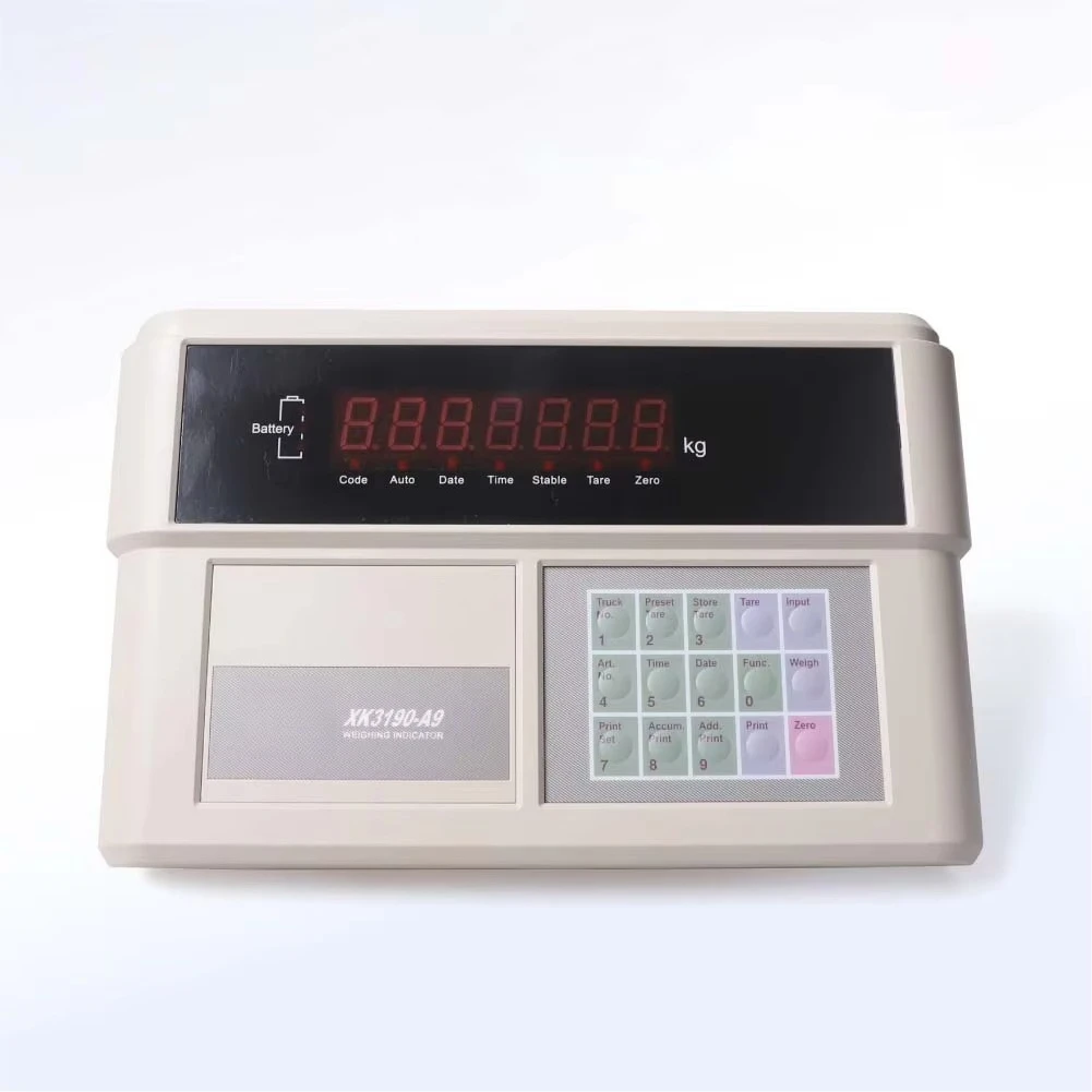 XK3190 A9 Electronic Weighing Indicator with Printer for Weighbridge OEM and ODM Customized Support