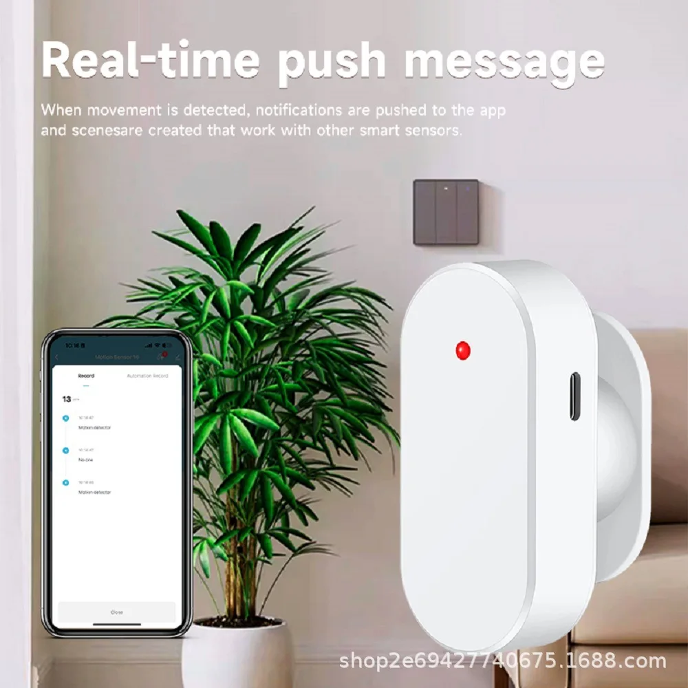 Tuya Wifi/Zigbee Human Presence Detector Smart Human Body PIR Sensor 24G Radar Detector Motion Sensors Support Smart life