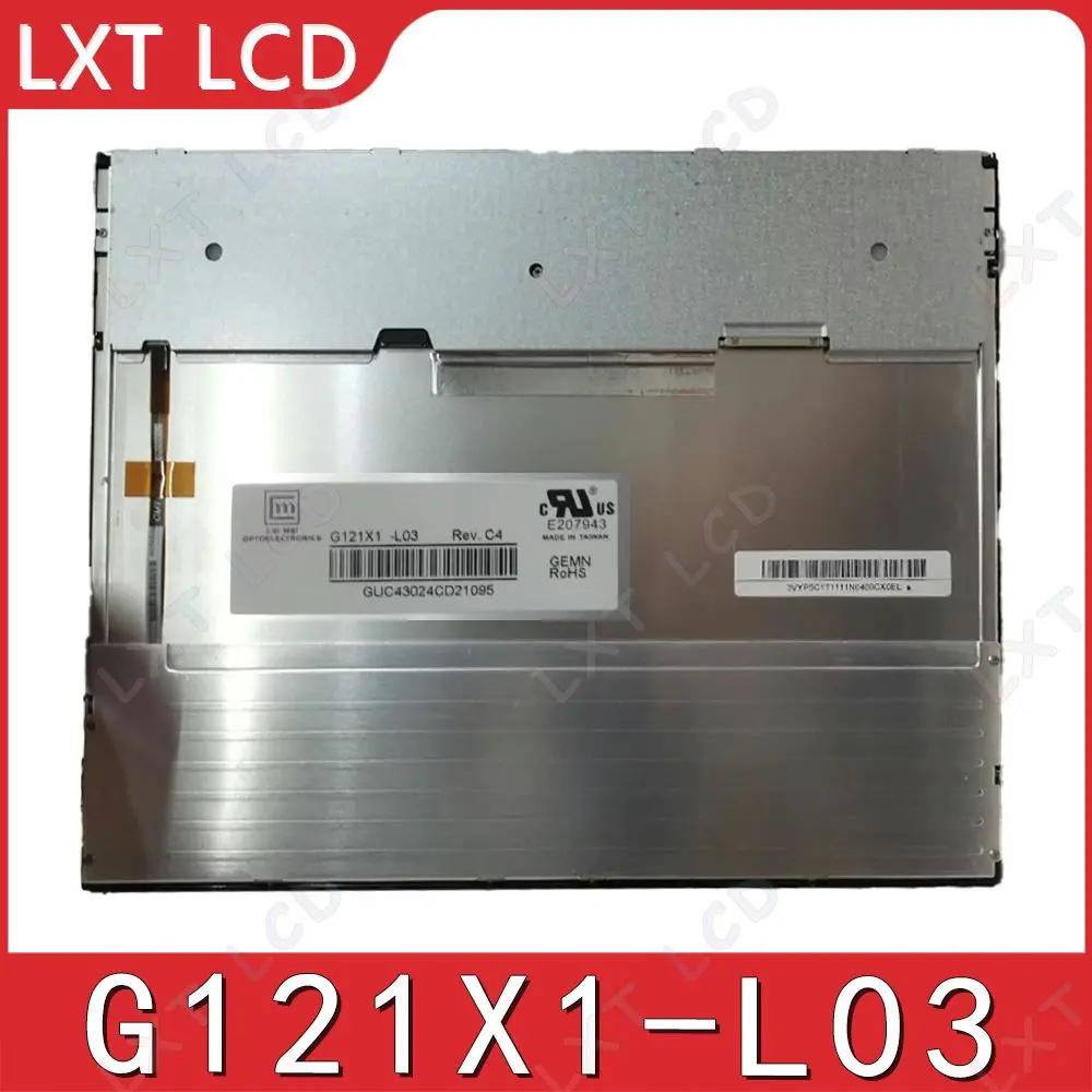 

Оригинальный новый G121X1-L03 G121X1 L03 12,1-дюймовый оригинальный 12,1-дюймовый ЖК-дисплей, модули 1024 × 768, 20 контактов, 6 продажи