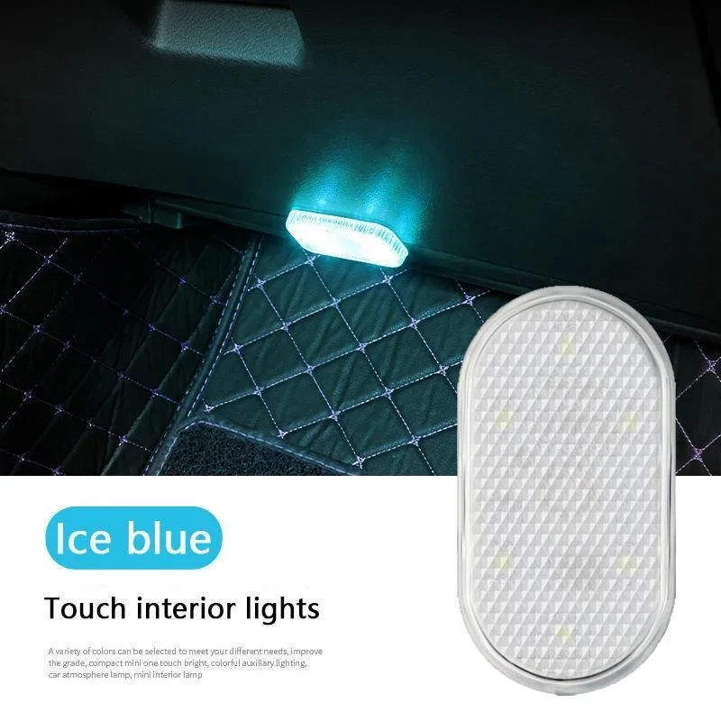 Kabellose LED-Leuchten für Autoinnenraum, Auto-LED-Innenbeleuchtung, USB-Aufladbare Automotive Neon-Akzentbeleuchtung – Detail 15