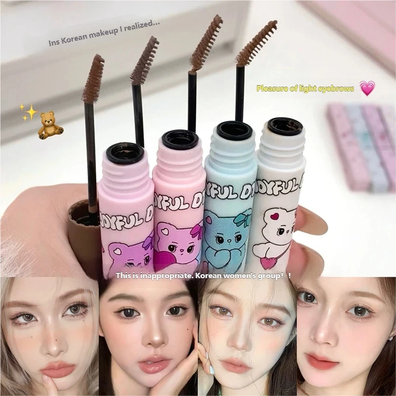 Eyebrow Dye Mascara Soft Mist Longlasting Sweatproof Waterproof Eyebrow Tint Wild Natural Eyebrows Makeup Eyebrow Pencil