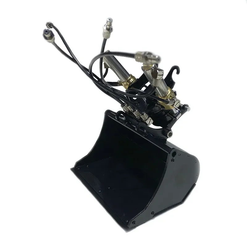 Hydraulic Wide Mouth Leveling Bucket Metal Rotating Tilt Wide Mouth Leveling Bucket Hydraulic Model Accessories