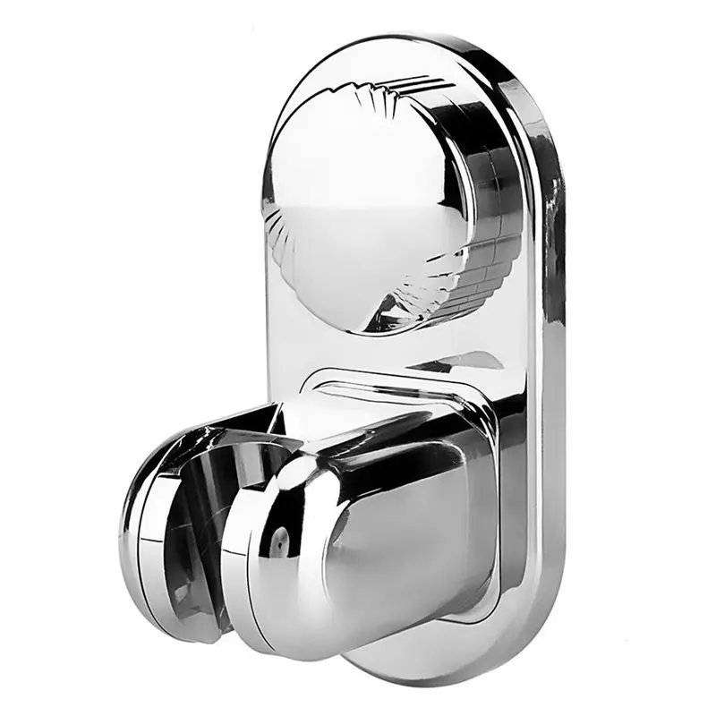 Hot 5 Mode Angle Adjustable Shower Head Holder, Super Power Vacuum Suction Cup Handheld Shower Bracket Wall Mount Showerhead Hol