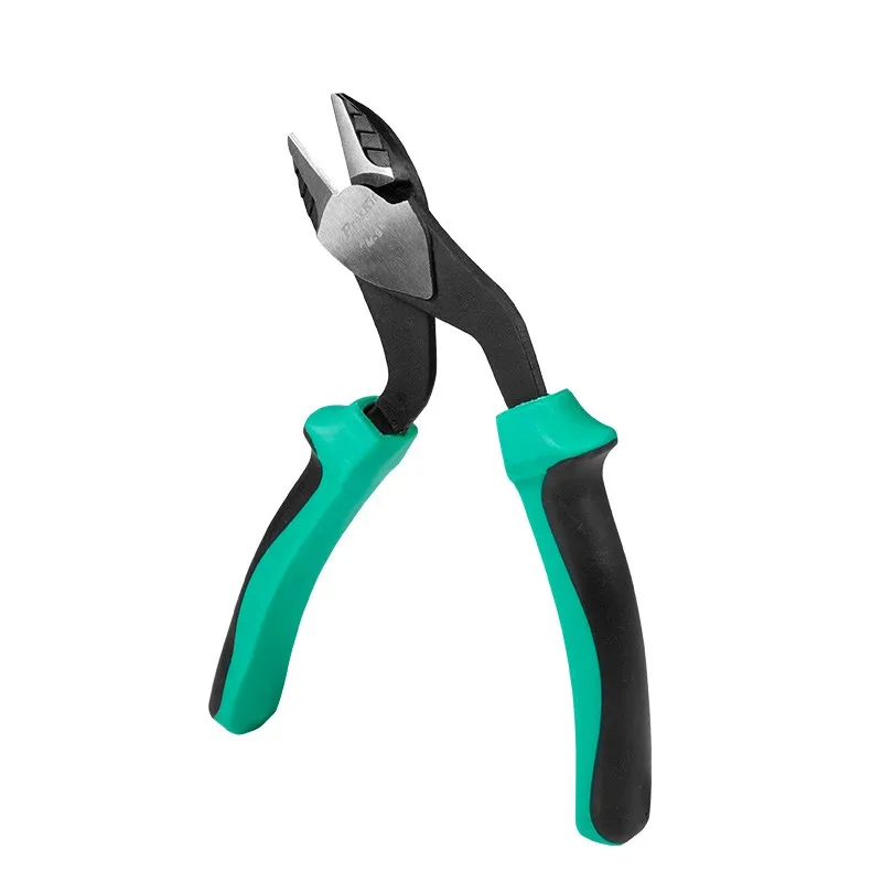 PM-942 Pro'sKit สายไฟ Cutters 45 องศาดัดหัวเหล็กจังหวัด Force สาย Stripper Plier