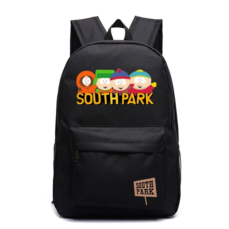 South Park Kids School Bags Print Kenny Cartoon Bookbag Back Pack Kawaii Backpack Students Bags for Girls Boys