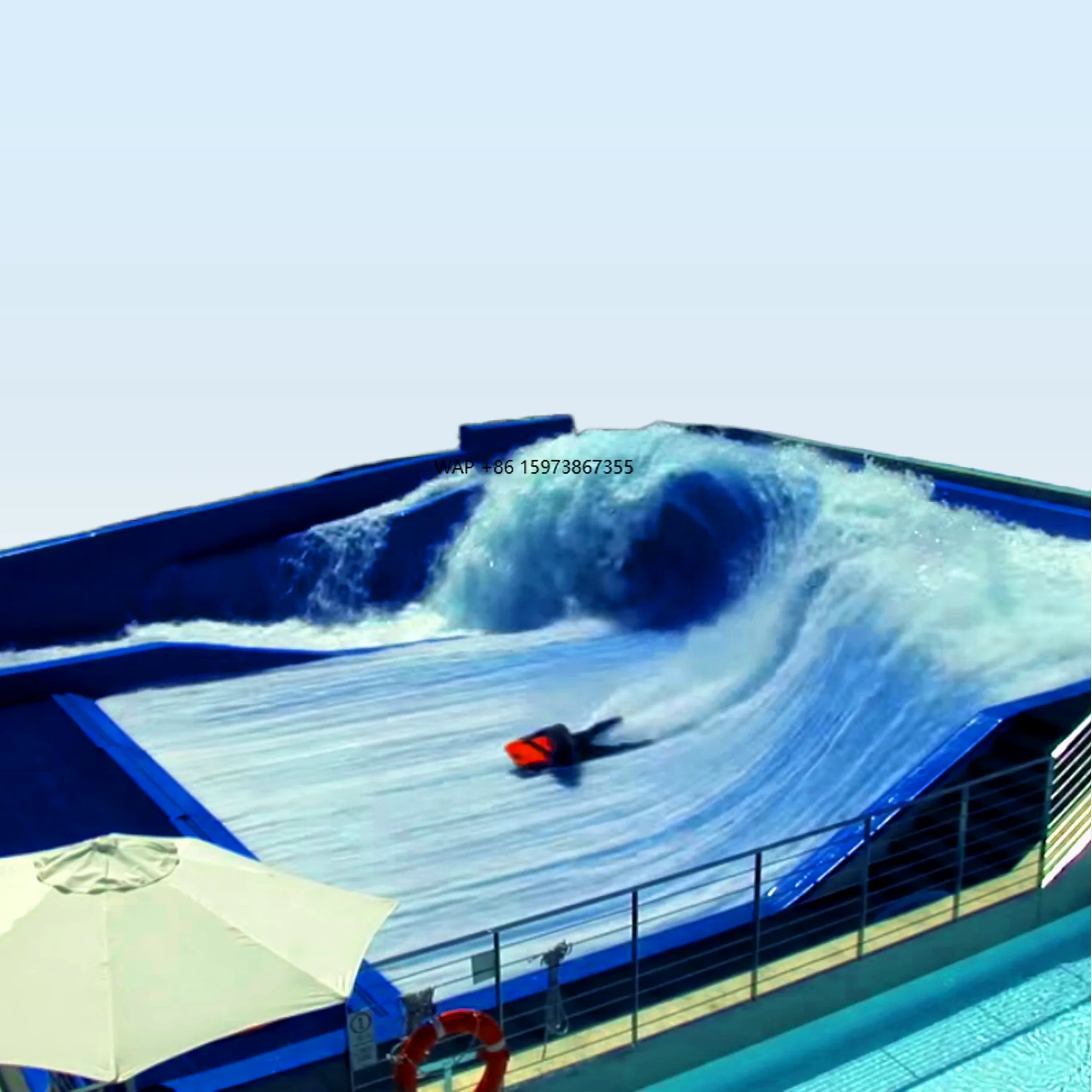 Commercial Water Park Surf Emulator