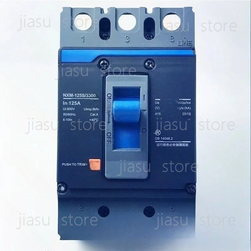 

Suitable for NXM-125S/3300 125A 100A 80A Thermomagnetic Molded Case Circuit Breaker