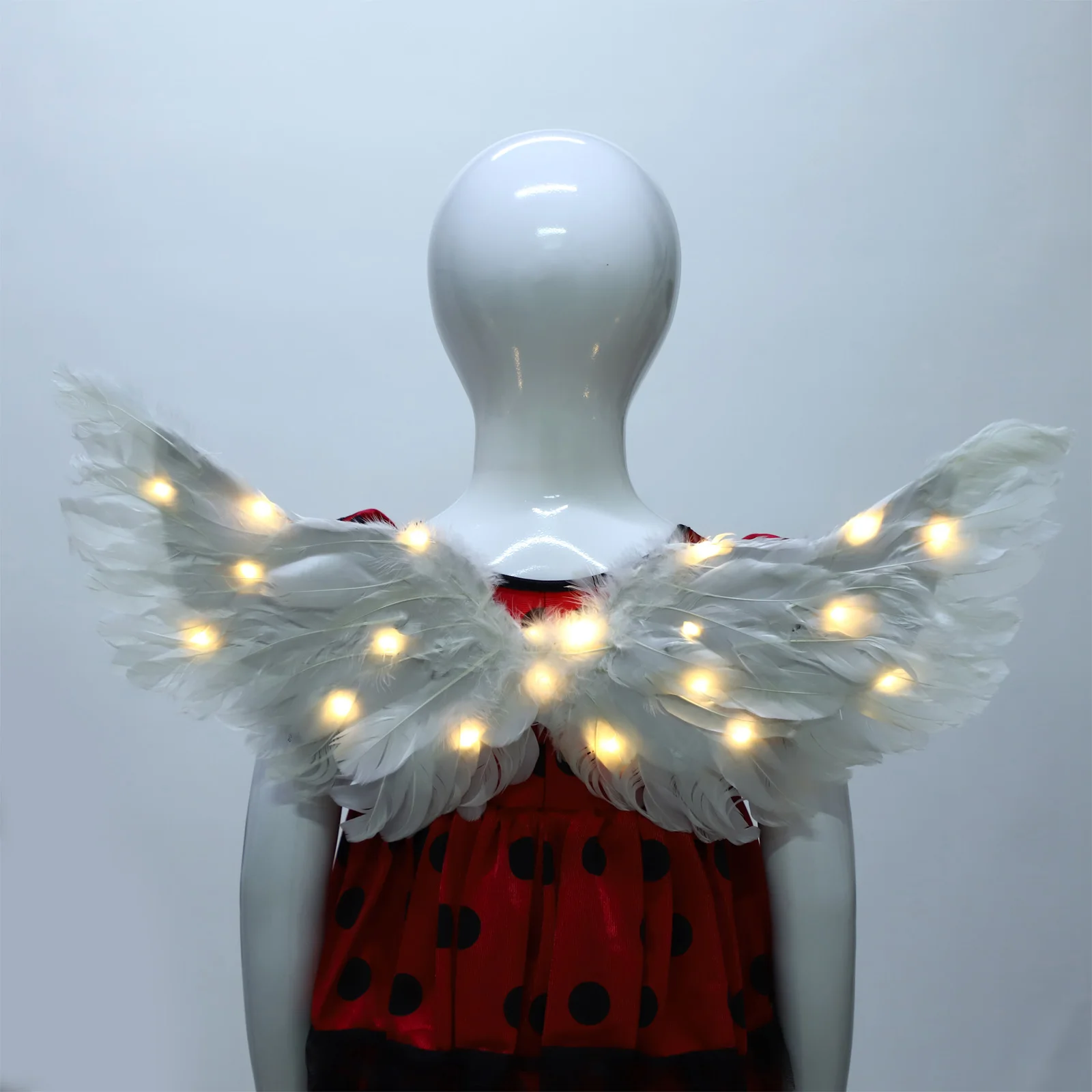 

Halloween Angel Feather Wings Photo Props Holiday Party Decor Angel Feather Wings Dress Up DIY Costume Catwalk Performance Show