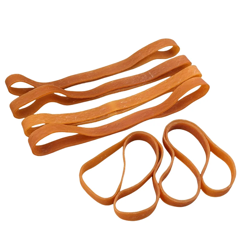 Wide Elastic Bands 10Pcs Heavy Duty Rubber Bands Office File Folder Strong Elastic Rubber Bands for School Home Office Supplies