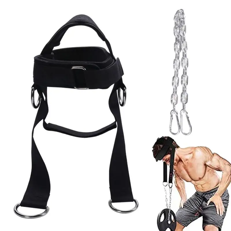 

Fitness Neck Harness Adjustable Neck Training Equipment Neck Exerciser Neck Strengthener Resistant Training Head And Chin