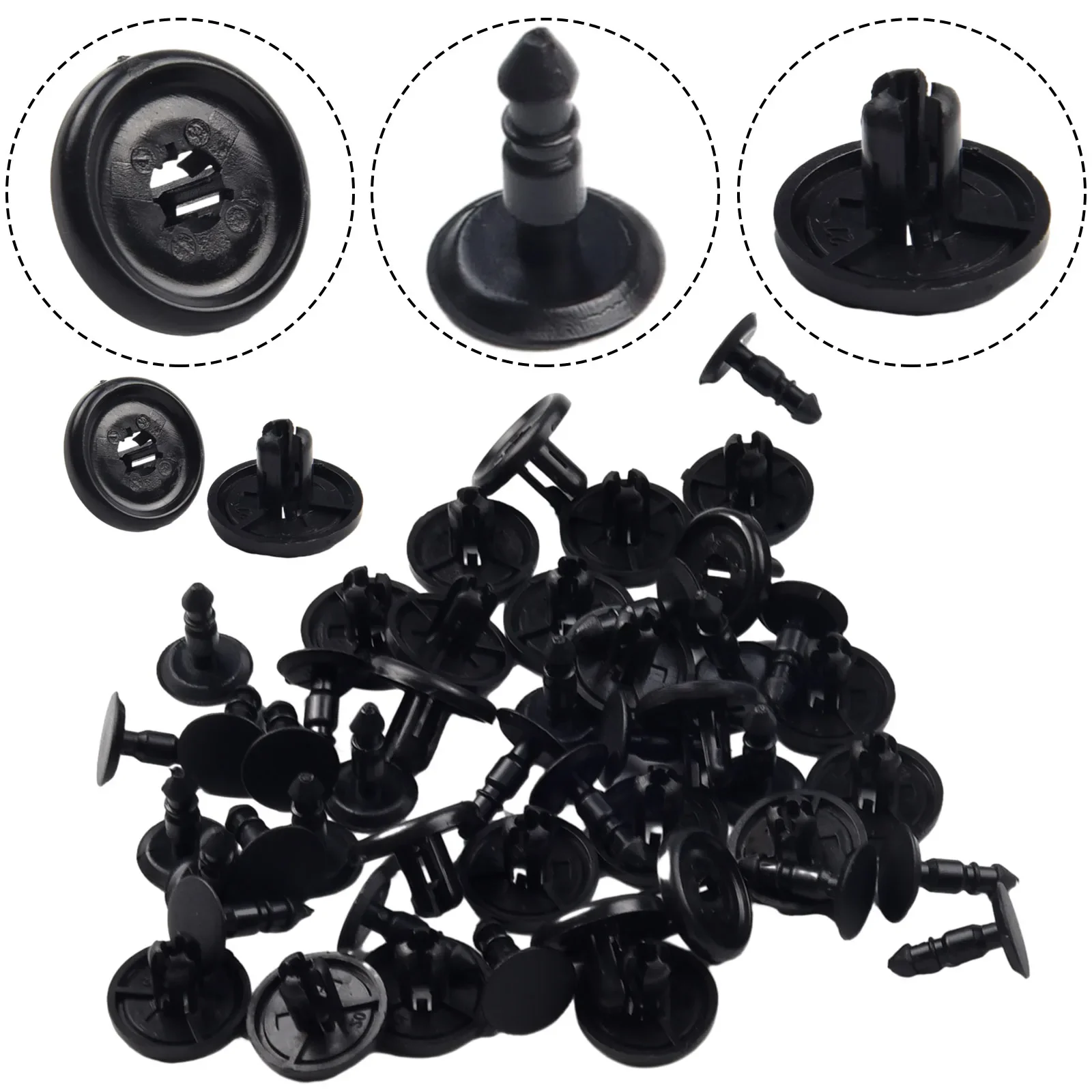 Pièces de rechange de voiture pratiques à utiliser, 25x fermoir pour RAV4 90467-07201, capot moteur sous couvercle, nouveau style, tout neuf