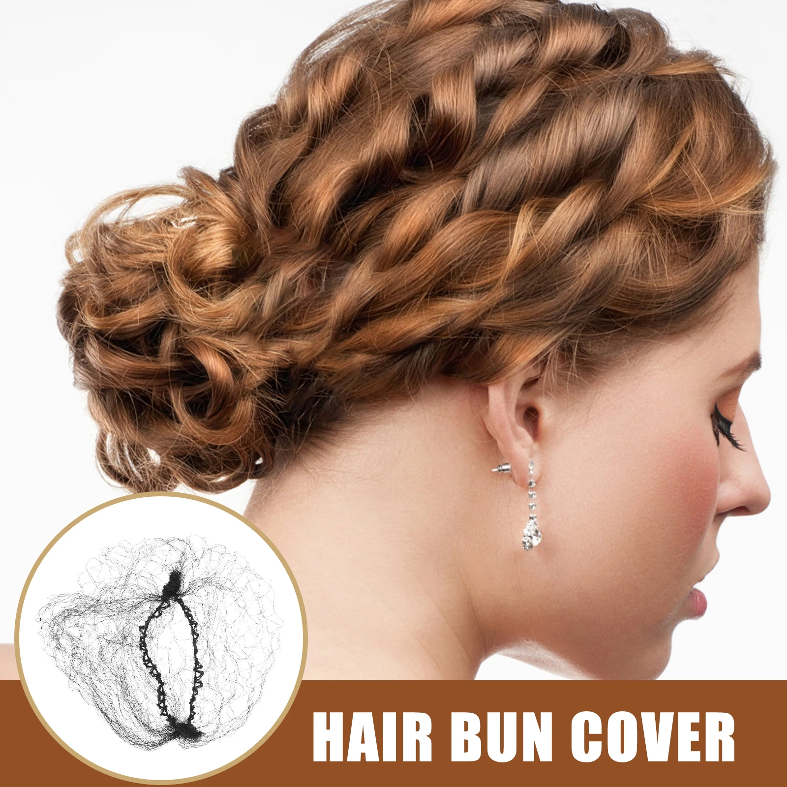 

100 Pcs Elasticity Hair Net Hairnets for Styling Disposable Nylon Accessories Thick