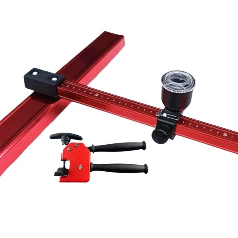 T-type push knife, handheld, track slide knife, special for tiles, high-precision forceps, boundary opener