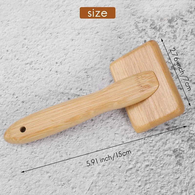 Tapestry Weaving Comb Macrame Slicker Brush Cotton Rope Open Knot Comb Knitting Accessories DIY Braided