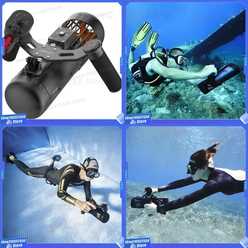 40m Waterproof Depth Underwater Thruster Lefeet S1 Pro Underwater Waterscooter Snorkeling Dive Tool Swimming Freediving
