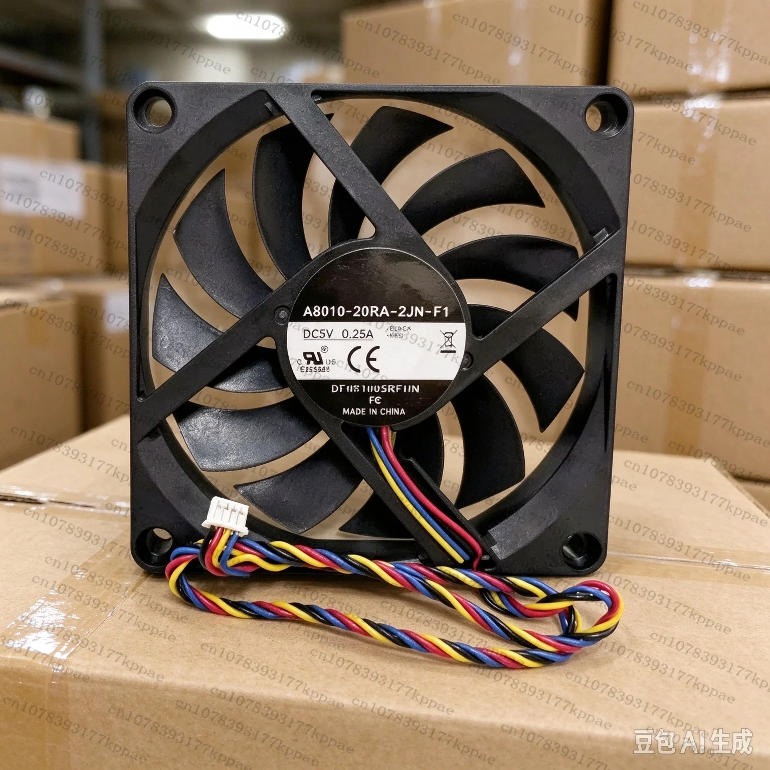 Replacement FOR 8010 8CM Ultra Thin 5V 12V 4 Wire PWM Silent Small Host Cooling Fan Multiple specifications are available