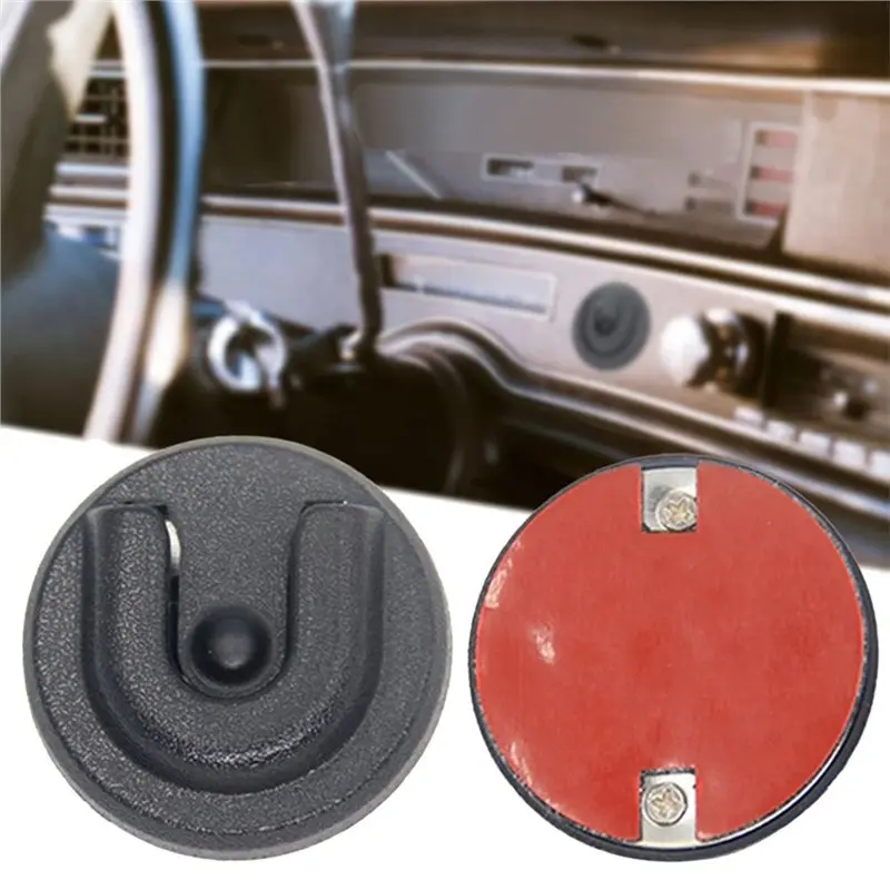 Y45A-Handheld Walkie Talkie Shoulder Speaker Mic Mount Round Knob Mic Holder Mount For Portable Two Way Radios