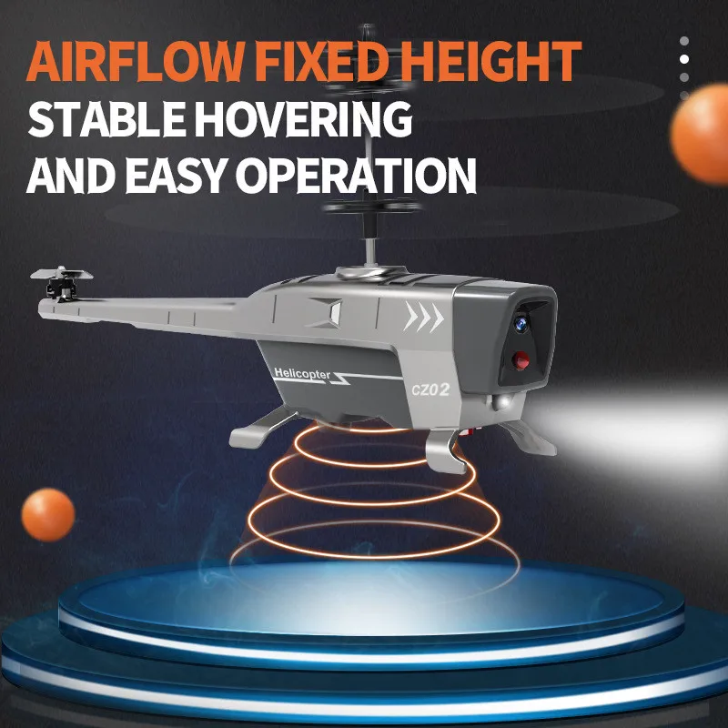 2.5CH 3.5CH RC Helicopter with Light Fall Resistant CZ02 Remote Control Helicopter Plane Aircraft Flying Kids Toy for Boys Gifts