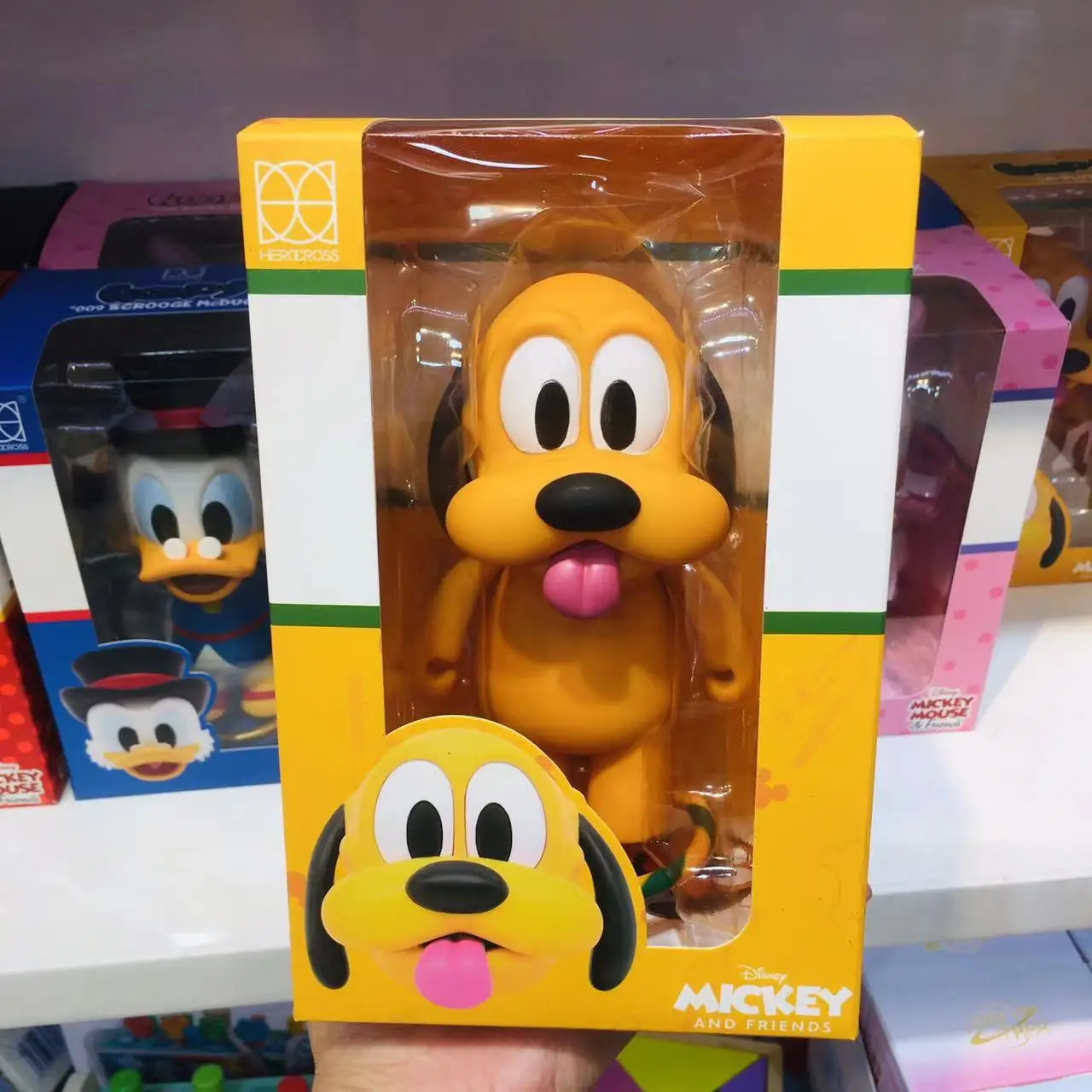 Disney Mickey Mouse en zijn vrienden Mode Speelhand Actiefiguren Kantoordecoratie Cadeau Randpop Tafelbladdecoratie